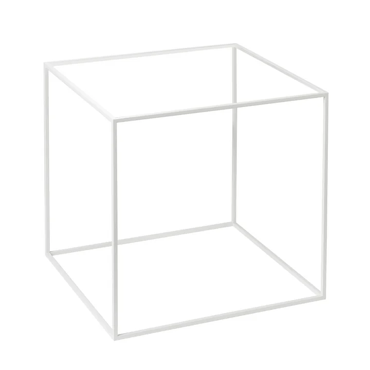 Kader voor Twin 42 Bijzettafel van Audo in wit