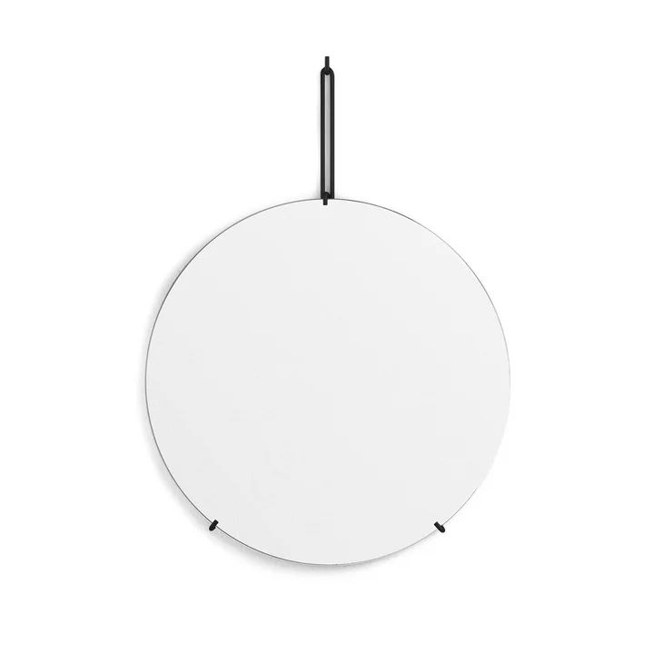 Wandspiegel Ø 50 cm van Moebe in zwart