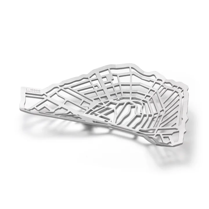 Metrobowl Bowl Amsterdam van Frederik Roijé in aluminium