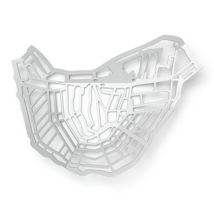 Metrobowl Bowl Amsterdam van Frederik Roijé in aluminium