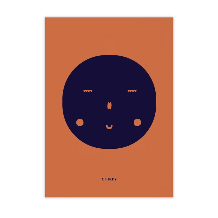 Chirpy Feeling van Paper Collective , 50 x 70 cm