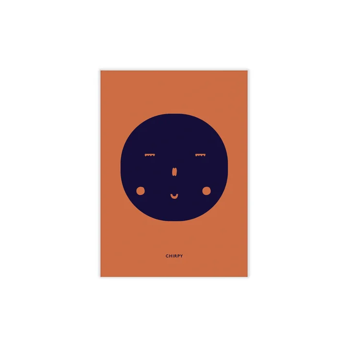 Chirpy Feeling van Paper Collective , 30 x 40 cm