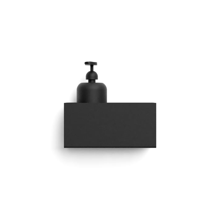 Nichba Design - Wandplank, L 20 cm / zwart