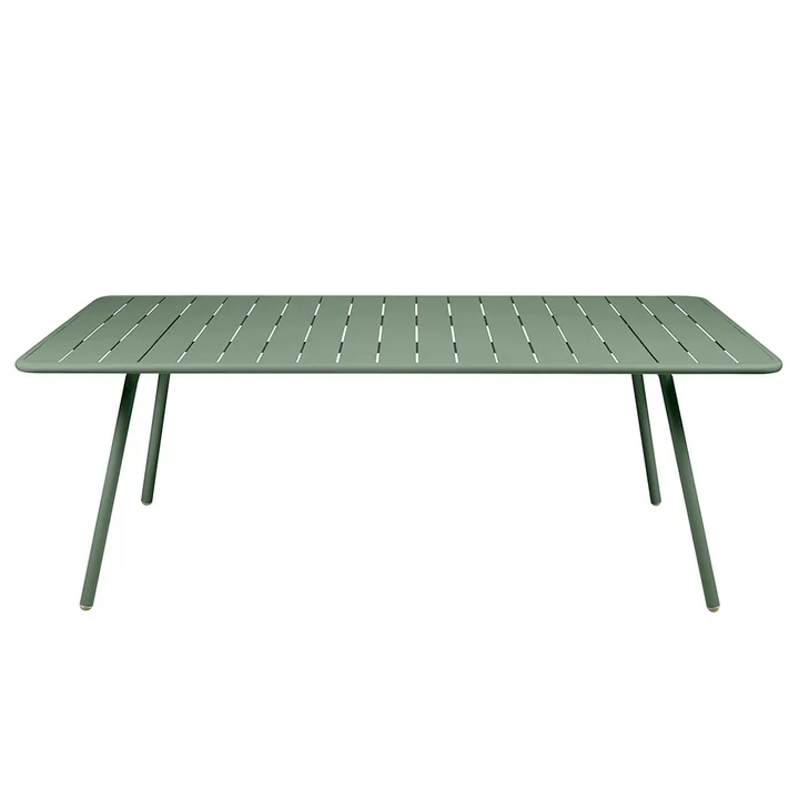 Luxembourg Fermob Rechthoekige tafel 100 x 207 cm van in cactus
