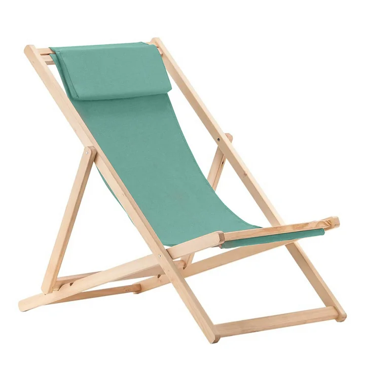 Relax Ligstoel, robinia in aqua van Fiam