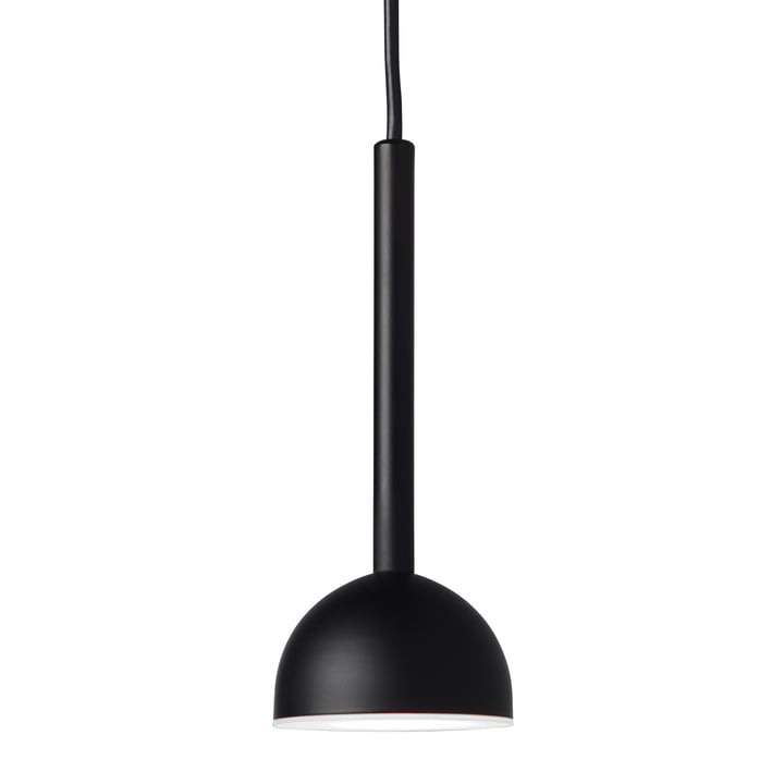Blush LED hanglamp van Northern , Ø 9 x H 22 cm in zwart