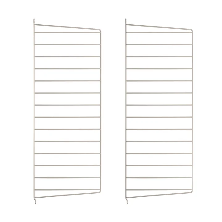 Muurladder voor String Plank 75 x 30 cm (set van 2) van String in beige