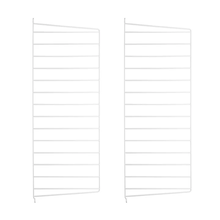 Muurladder voor String Plank 75 cm (2-pak) van String in wit