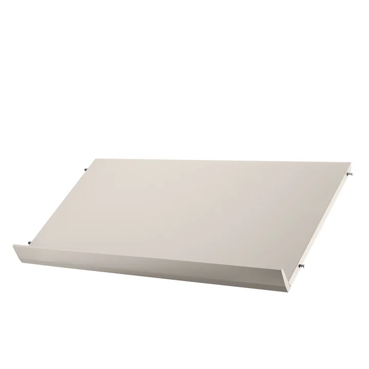 Tijdschriftenrek 78 x 30 cm van String in beige