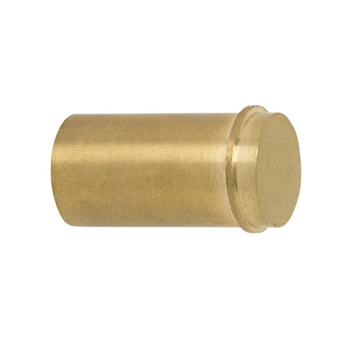 Wandhaak klein in messing van Ferm Living