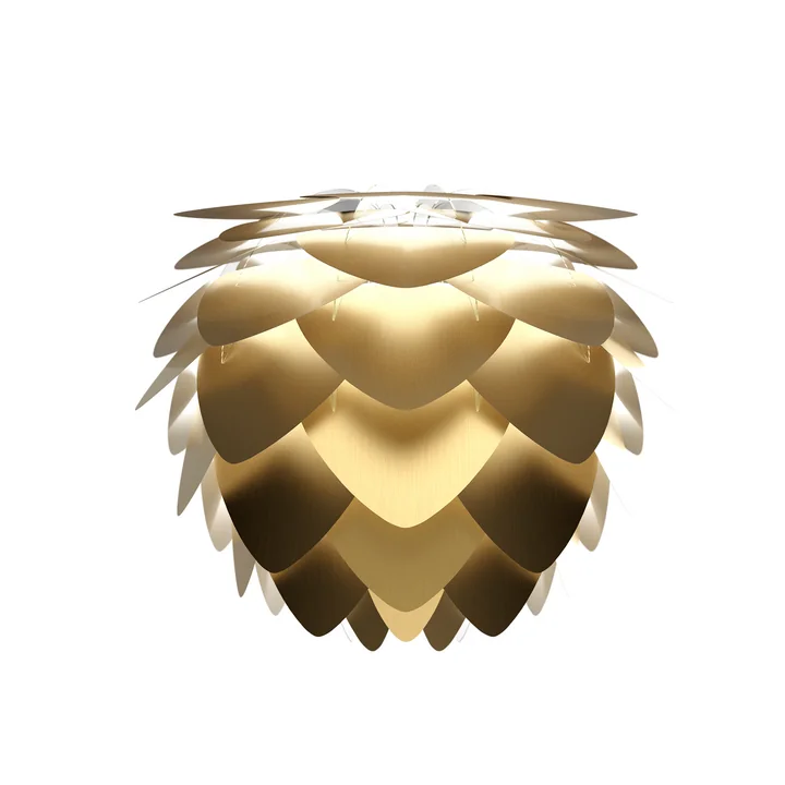 Aluvia lampenkap mini Ø 40 cm van Umage in messing