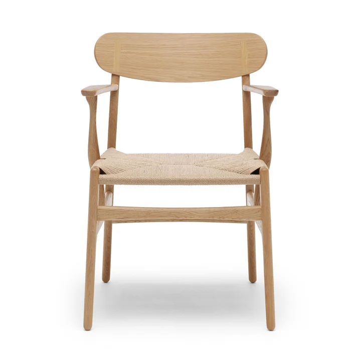 CH26 Fauteuil van Carl Hansen in eiken geolied / naturel