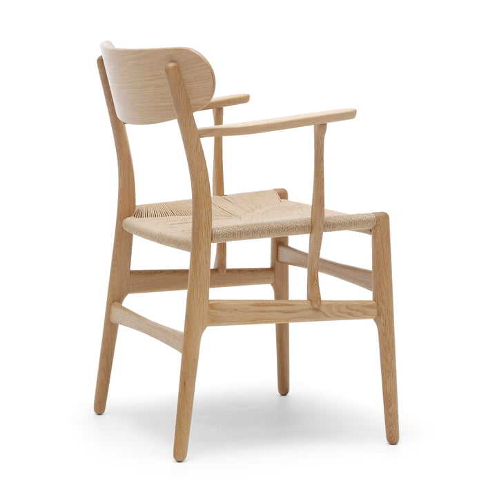 CH26 Fauteuil van Carl Hansen in eiken geolied / naturel