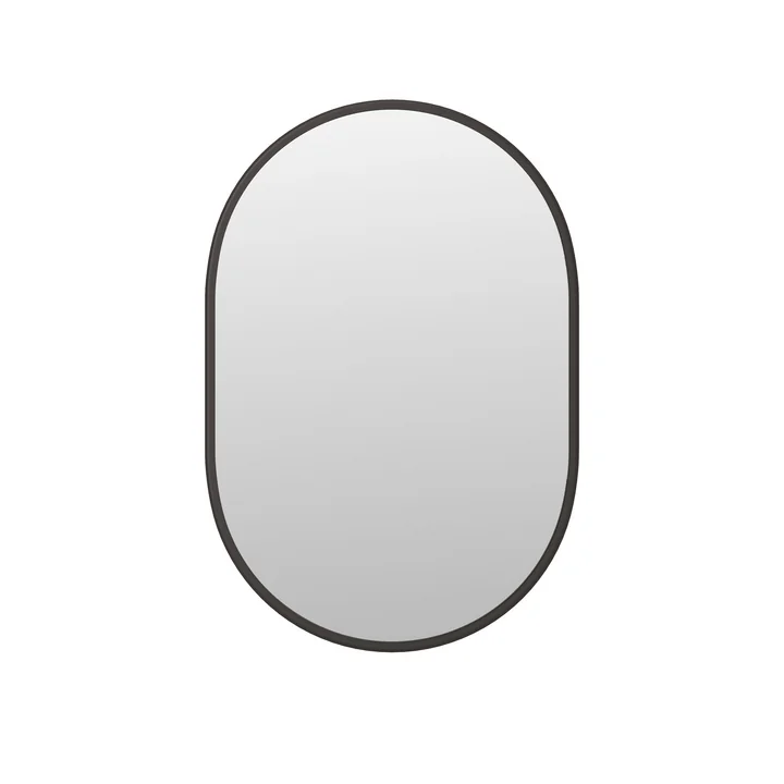 Look wandspiegel van Montana in het zwart