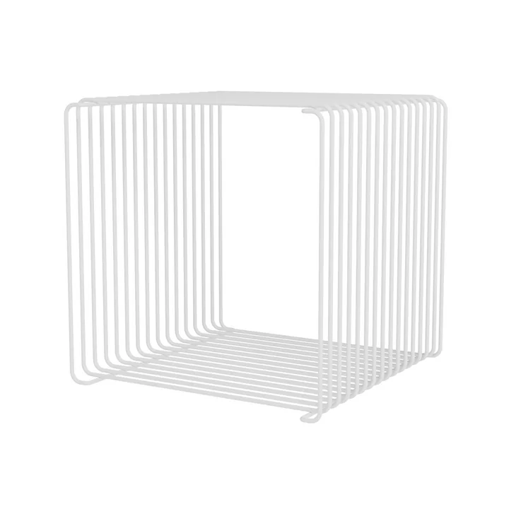 Panton Wire Plank / bijzettafel 34,8 cm van Montana in snow