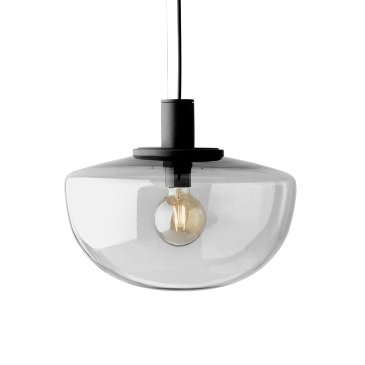 Bank hanglamp Ø 35 cm in rookgrijs by Audo