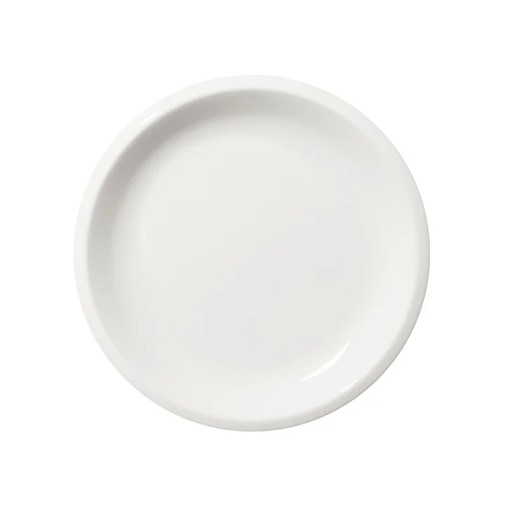 Raami plaat plat Ø 20 cm vanaf Iittala in het wit