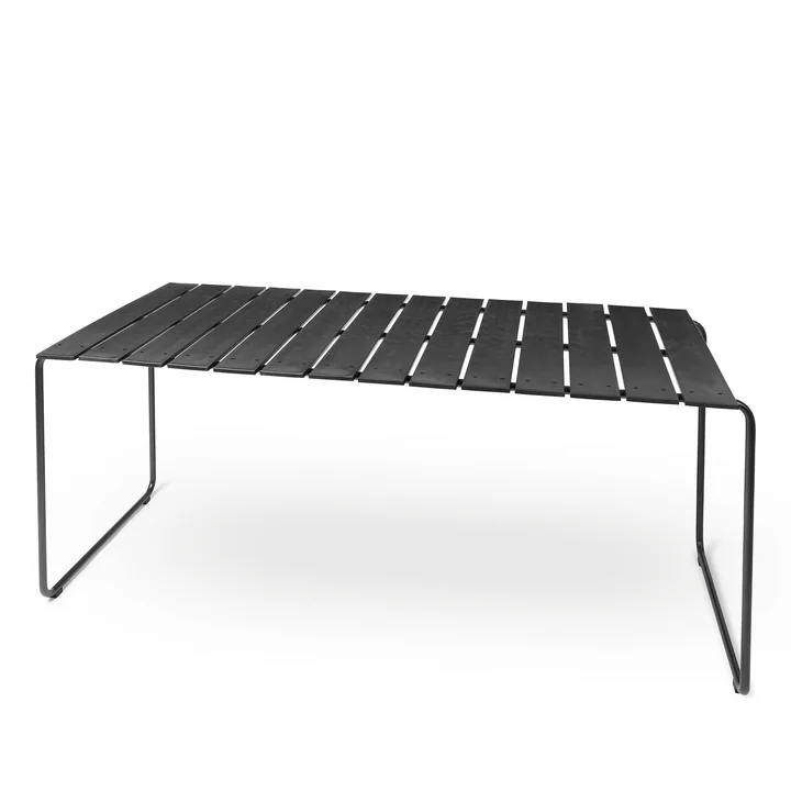 Ocean Tafel 140 x 70 cm van Mater in zwart