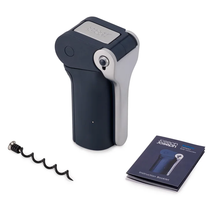 BarWise Compacte Kurkentrekker van Joseph Joseph Joseph in blauw