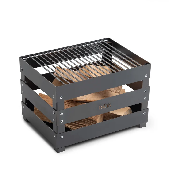 Krattenrooster met krattenbrandmand van höfats