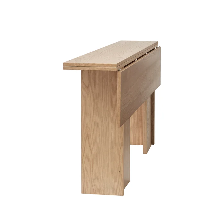 Flip Tafel, 3-voudig inklapbaar in eik Design House Stockholm - Inklapbaar 3