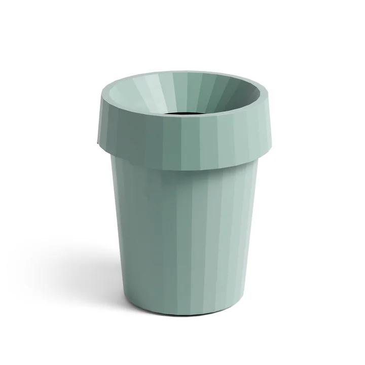 Shade Bin Ø 30 x H 36,5 cm 14 l van HAY in stoffig groen