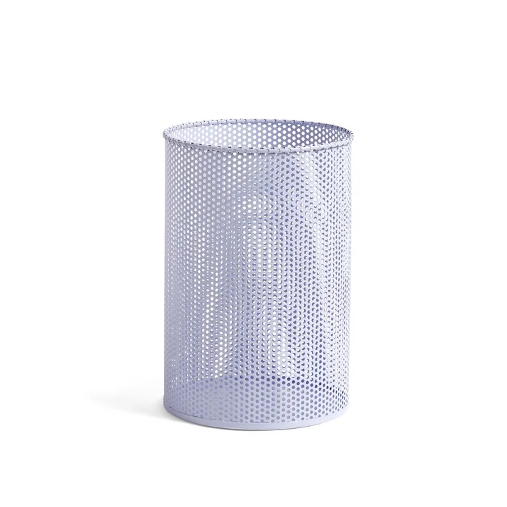 Perforated Bin M Ø 25 x H 36 cm van HAY in lavendel.