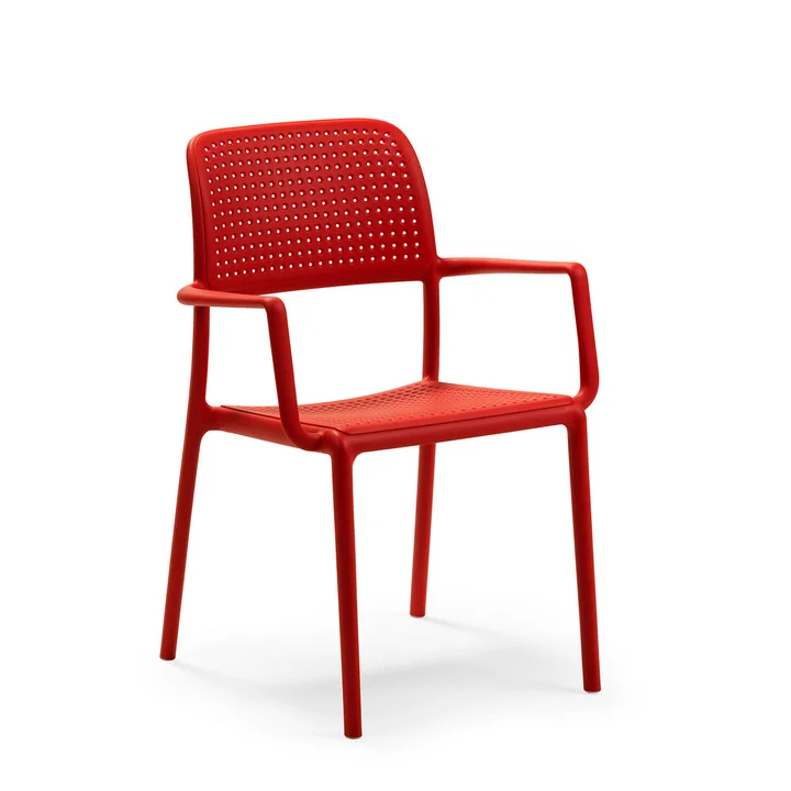 Bora Fauteuil in rood van Nardi