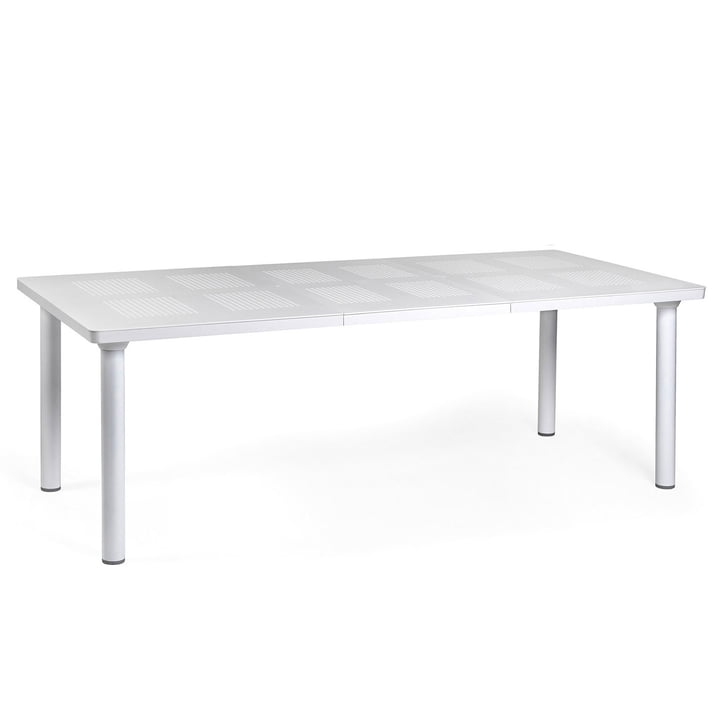 Libeccio Uitschuifbare tafel 160 in wit van Nardi