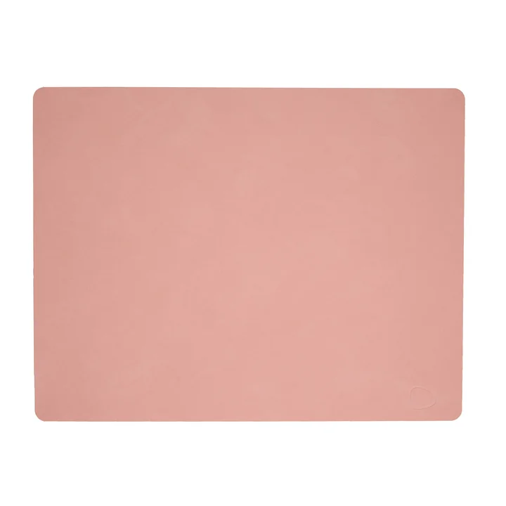 Placemat Square L 35 x 45 cm van Lind DNA in Nupo rose