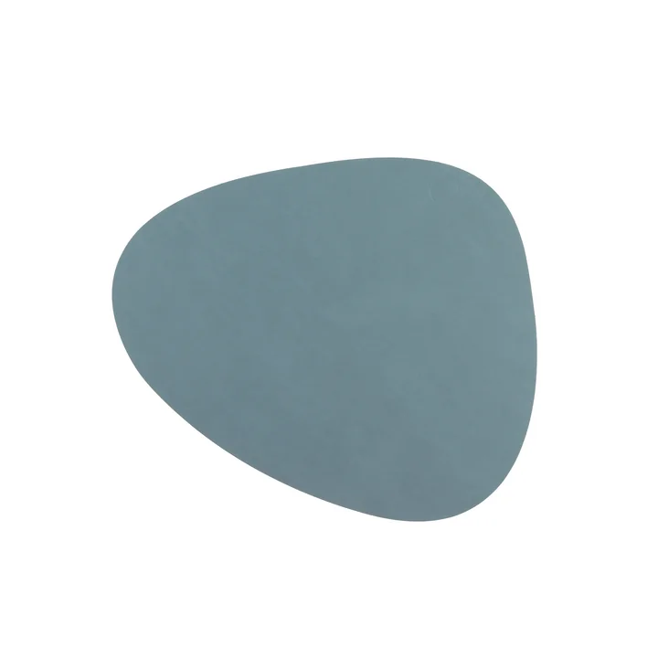 Glasuntersetzer Curve van Lind DNA in Nupo lichtblauw