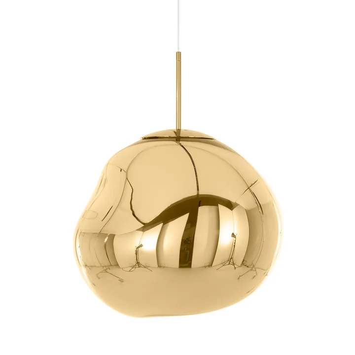 Melt LED hanglamp van Tom Dixon in goud