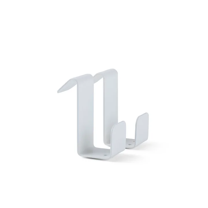 Flexhaak in wit (set van 2) door Gejst 