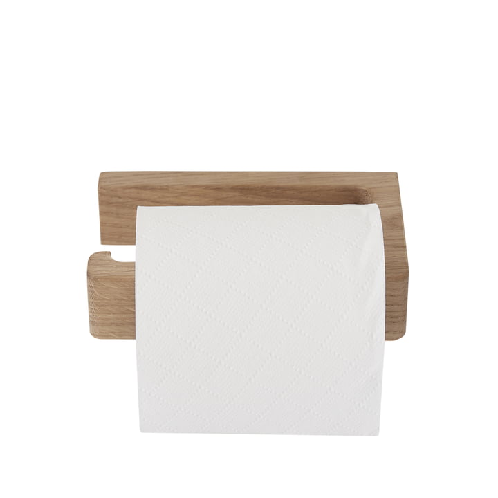 Eikenhouten toiletpapierhouder van Andersen Furniture