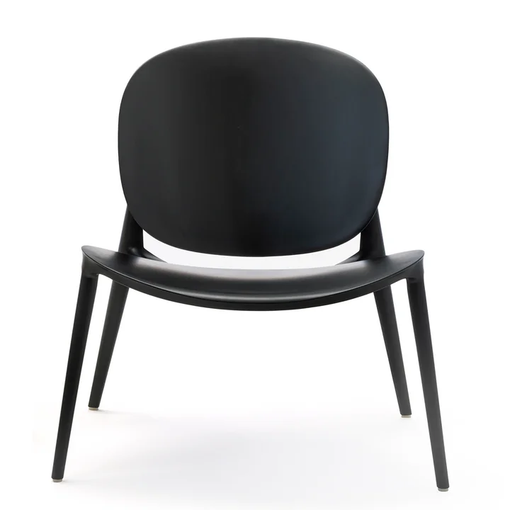 Be Bop fauteuil van Kartell in zwart mat zwart