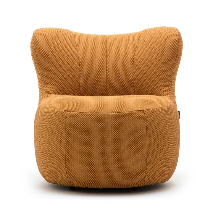 173 Fauteuil van freistil in goudgeel (4027)