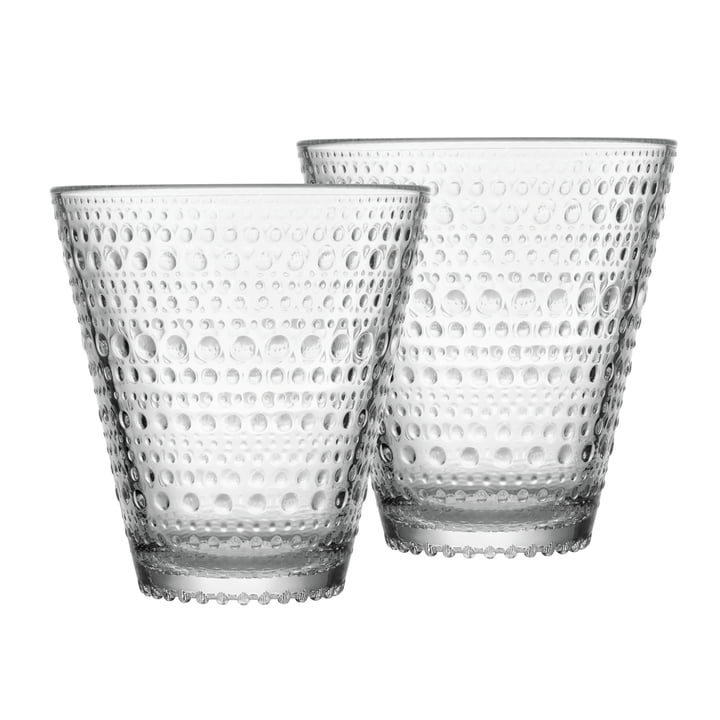 Kastehelmi Drinkglas 30 cl (set van 2) van Iittala in helder