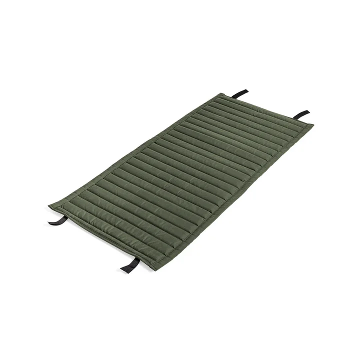 Palissade Gewatteerd kussen voor lage loungestoel van HAY in olijfkleur