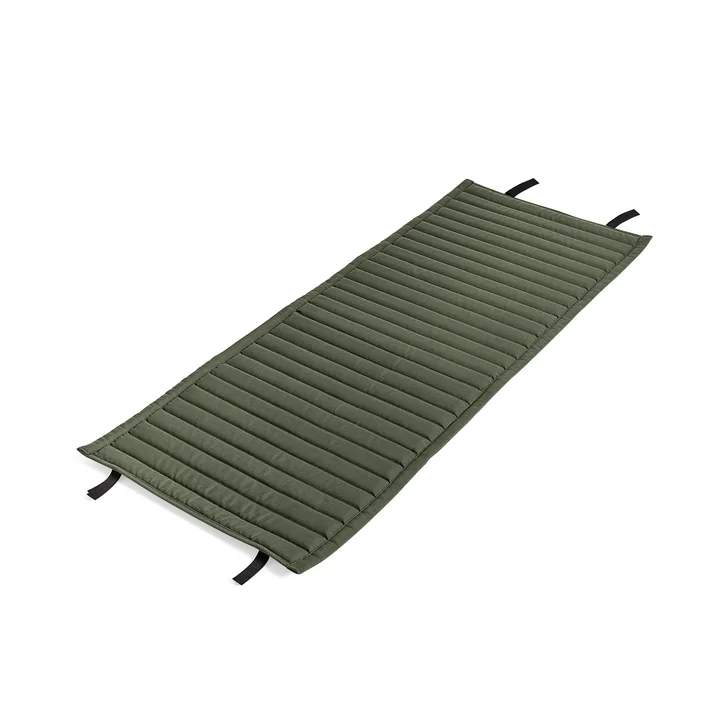 Palissade Gewatteerd kussen voor hoge loungestoel van HAY in olijfkleur