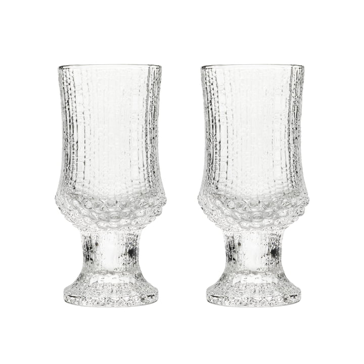 Ultima Thule wit wijnglas met voetje 16 cl (set van 2) van Iittala