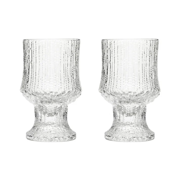 Ultima Thule rood wijnglas met voetje 23 cl (set van 2) van Iittala