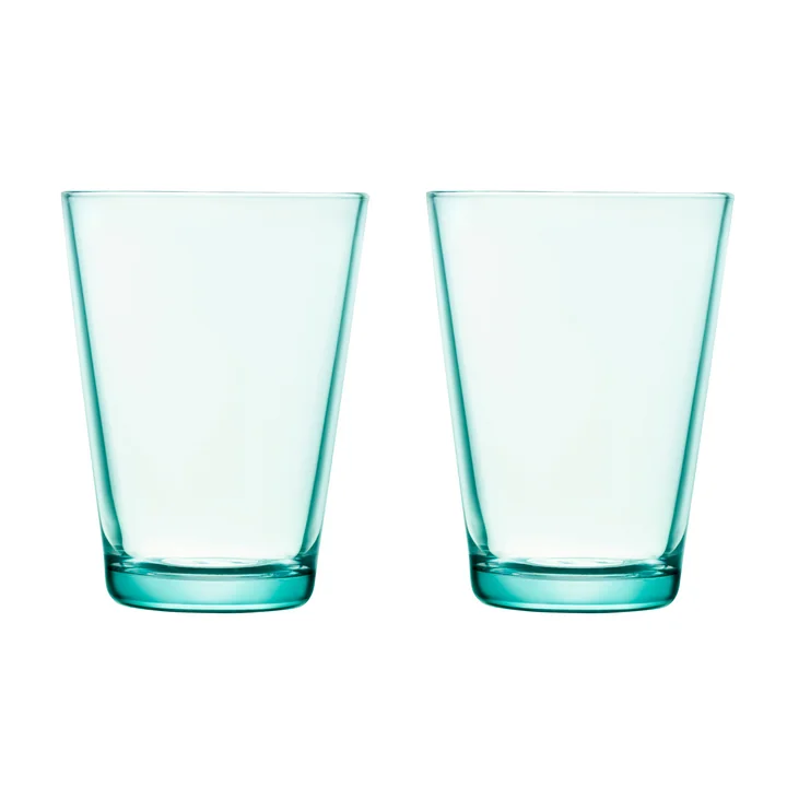Kartio Drinkglas 40 cl (set van 2) van Iittala in watergroen