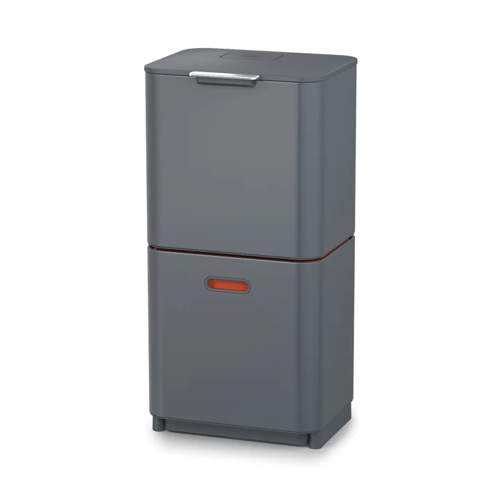 Totem Max 60 vuilnisbak van Joseph Joseph Joseph in grafiet