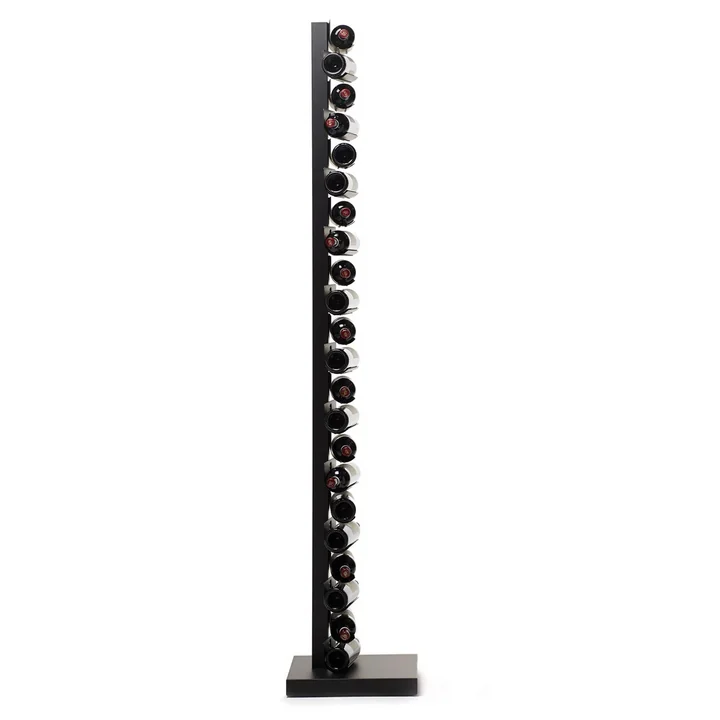 Ptolomeo Vino Staande plank, H 213 cm in zwart van Opinion Ciatti
