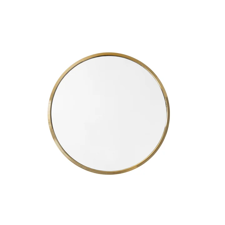 Sillon wandspiegel SH4, Ø 46 cm in messing van & tradition