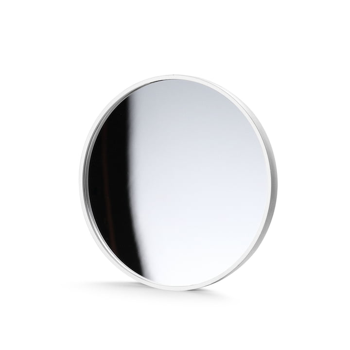Spiegel voor Gaku batterijverlichting van Flos in het wit