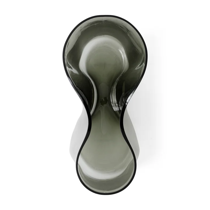 Aer Vaas H 49 cm, rook van Audo bovenaanzicht