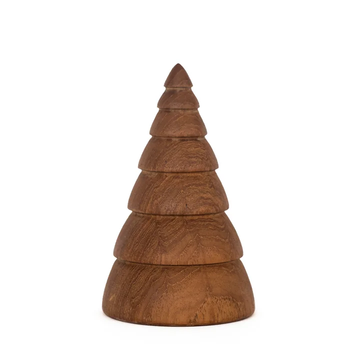 Juli Kerstversiering Kerstboom groot door ArchitectMade in Teakhout