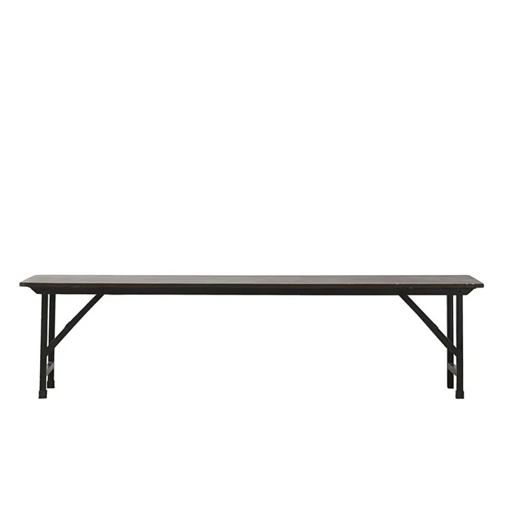 Feestbank van de huisarts in het zwart