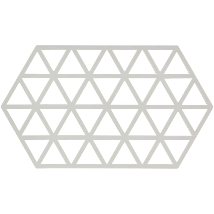 Triangle Onderzetter 24 x 14 cm van Zone Denmark in warm grijs
